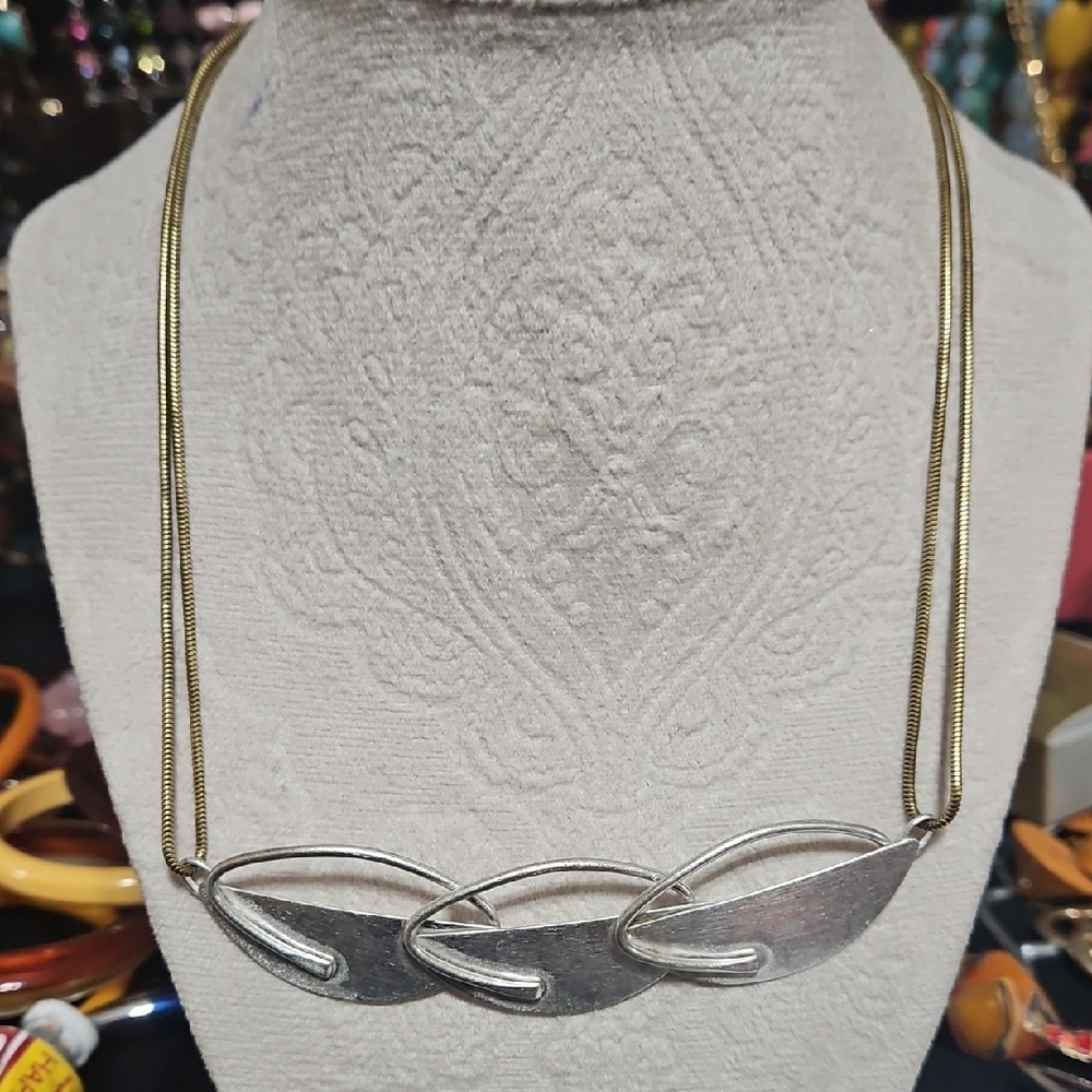 Marjorie Baer Two-Tone Necklace